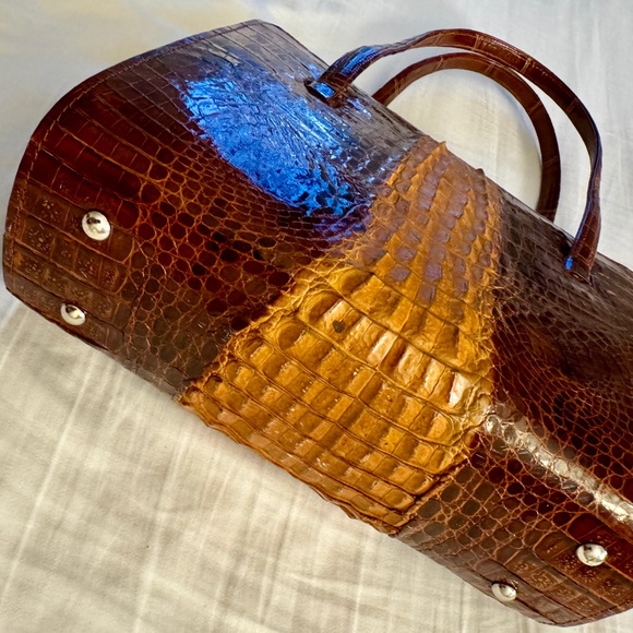Rare 1960s genuine crocodile skin lady’s purse in mint condition! - Picture 3 of 8